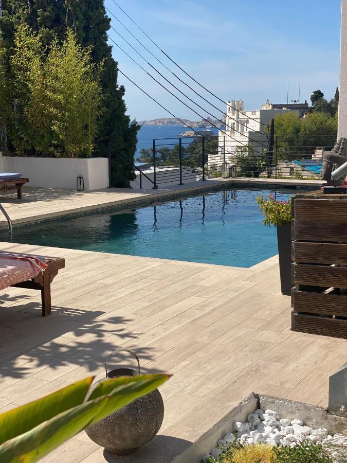 Suite Sur La Mer Marseille Corniche Exterior foto